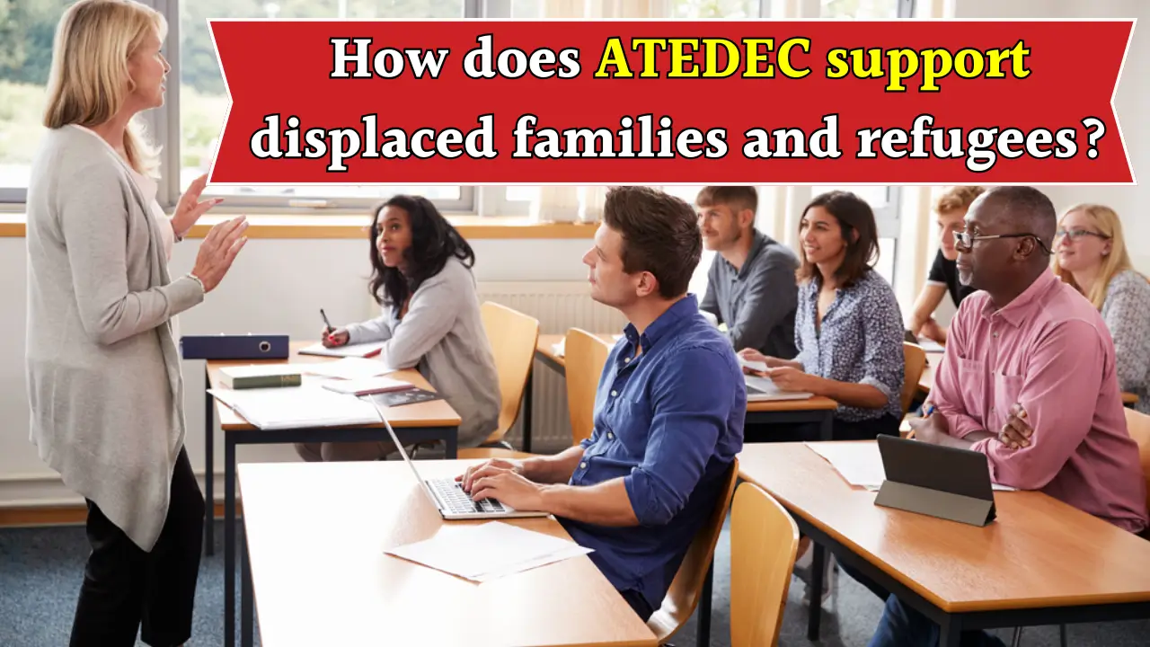 ATEDEC Support displaced families