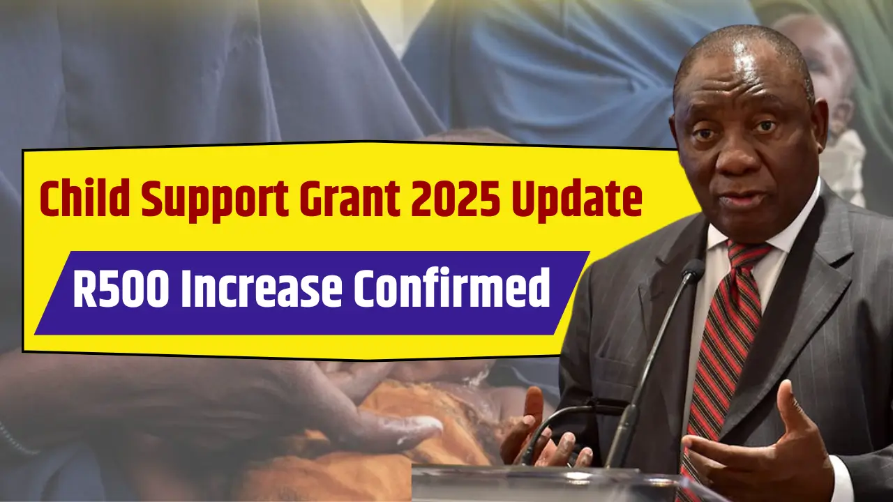 Child Support Grant Boost 2025