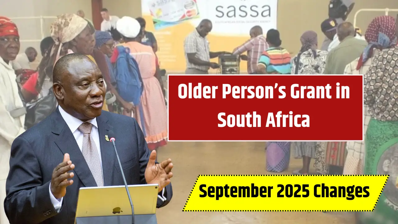 Older Person Grant September Update
