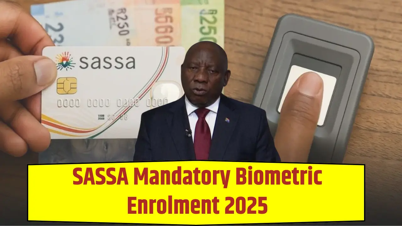 SASSA Biometric Enrolment 2025